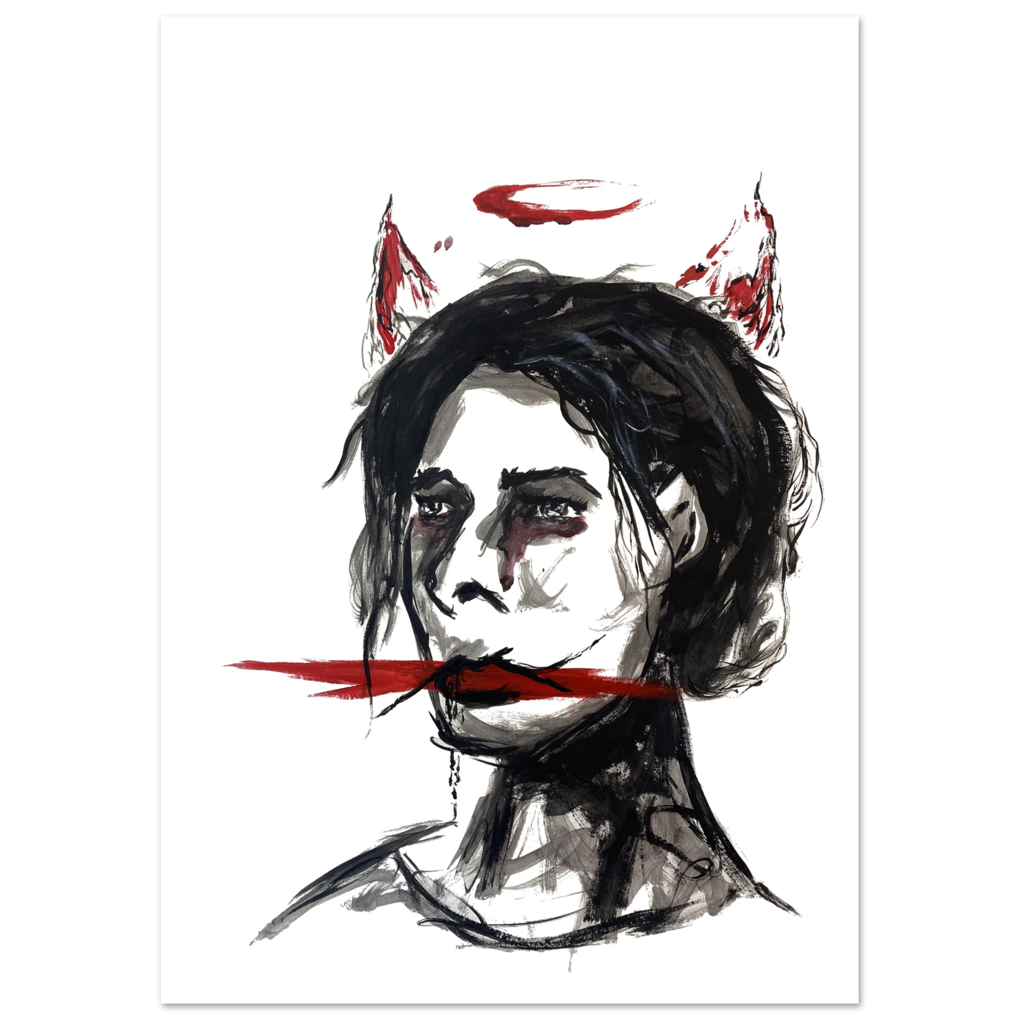 »FreiheitsSchöpferin« - Kunstdruck