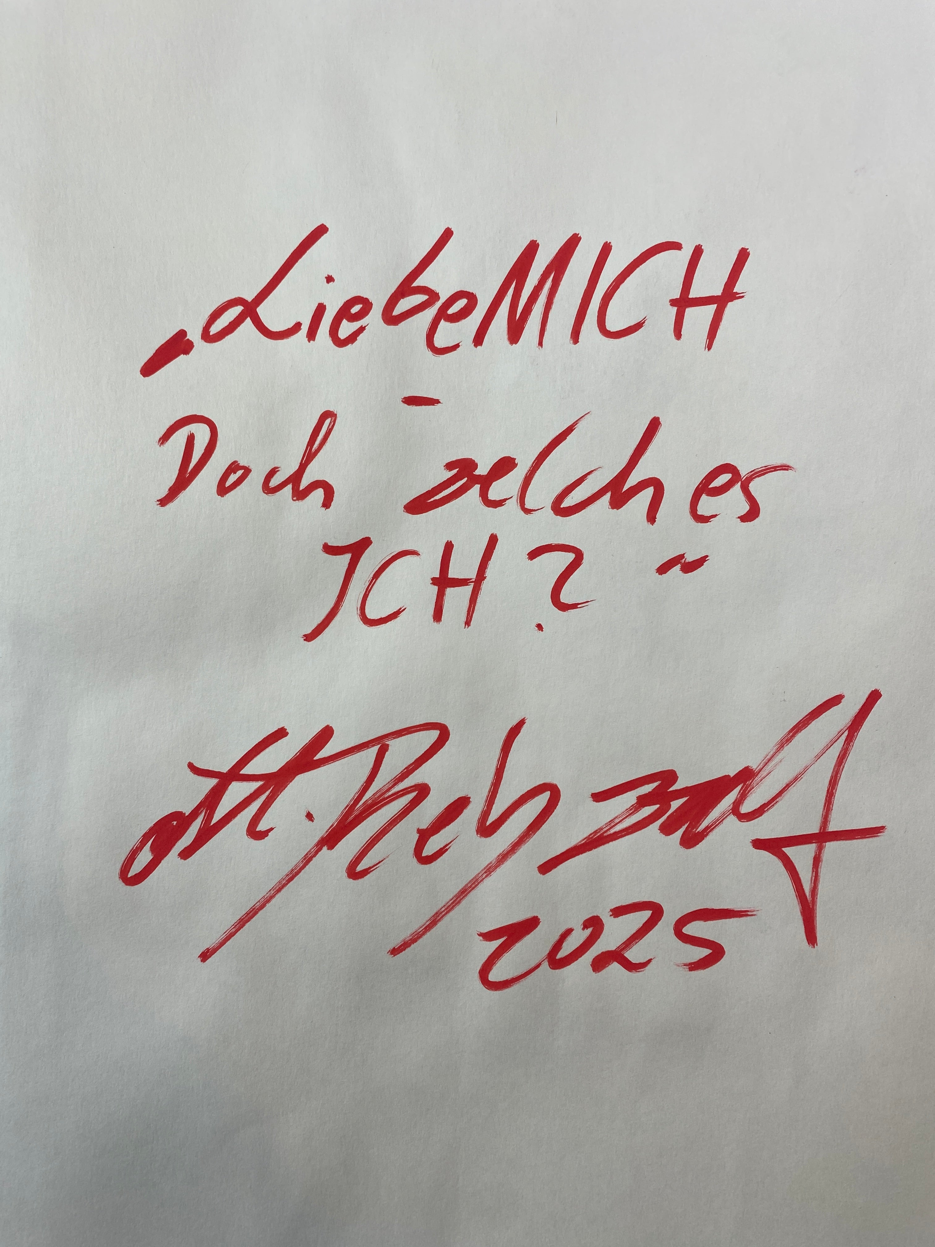 Gemälde »LiebeMich - Doch welches ICH?«