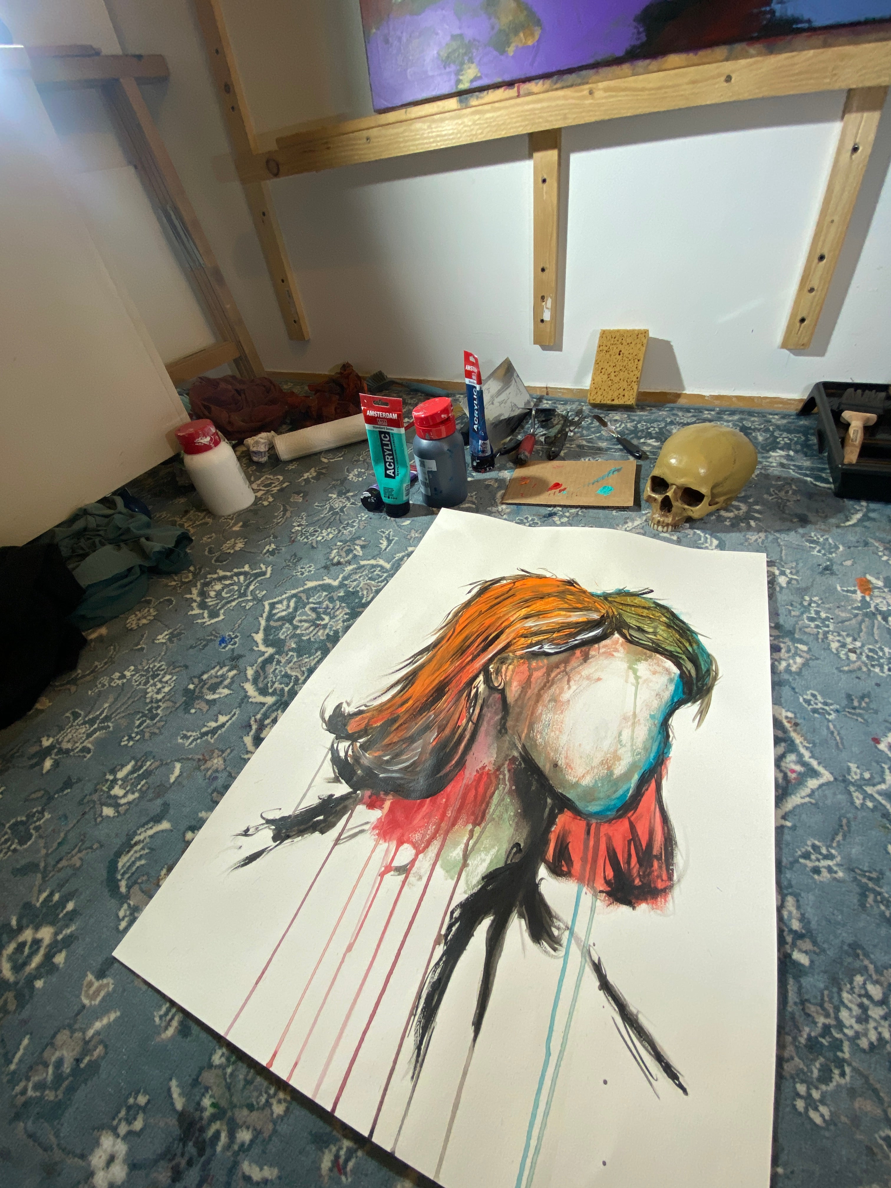 Gemälde »LiebeMich - Doch welches ICH?«