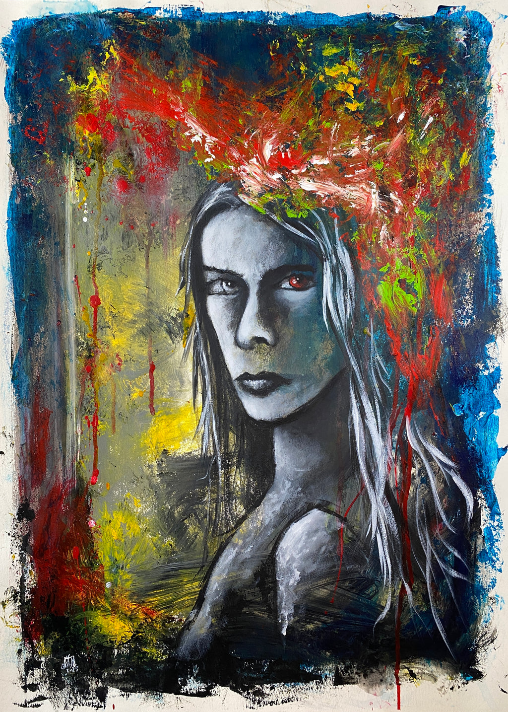 Gemälde - »Beginn der Menschheit«