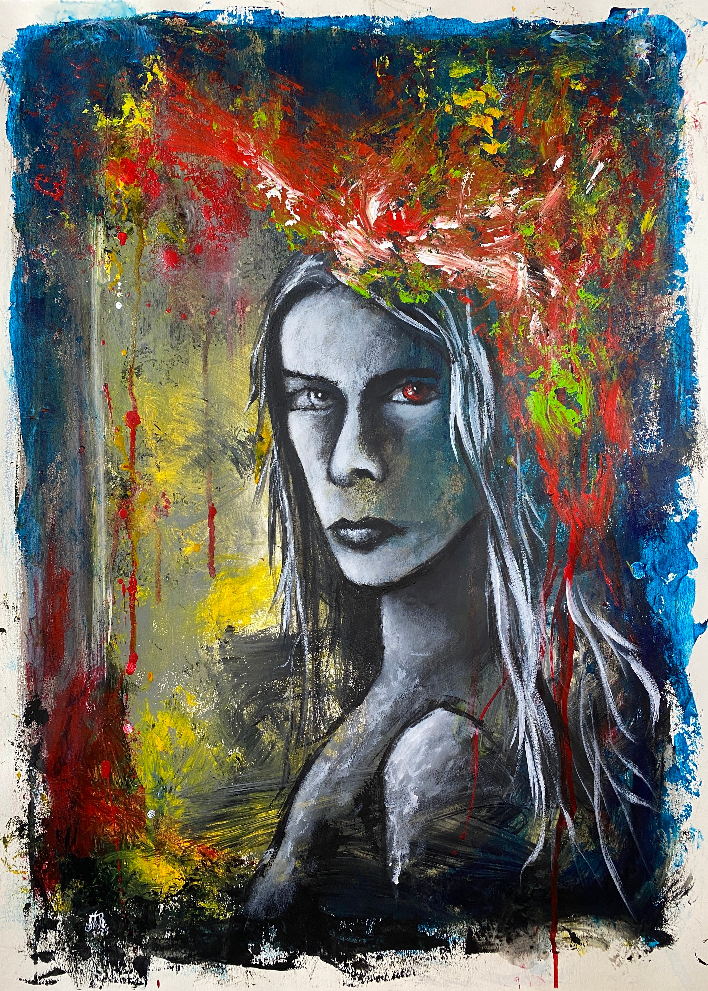 Gemälde - »Beginn der Menschheit«