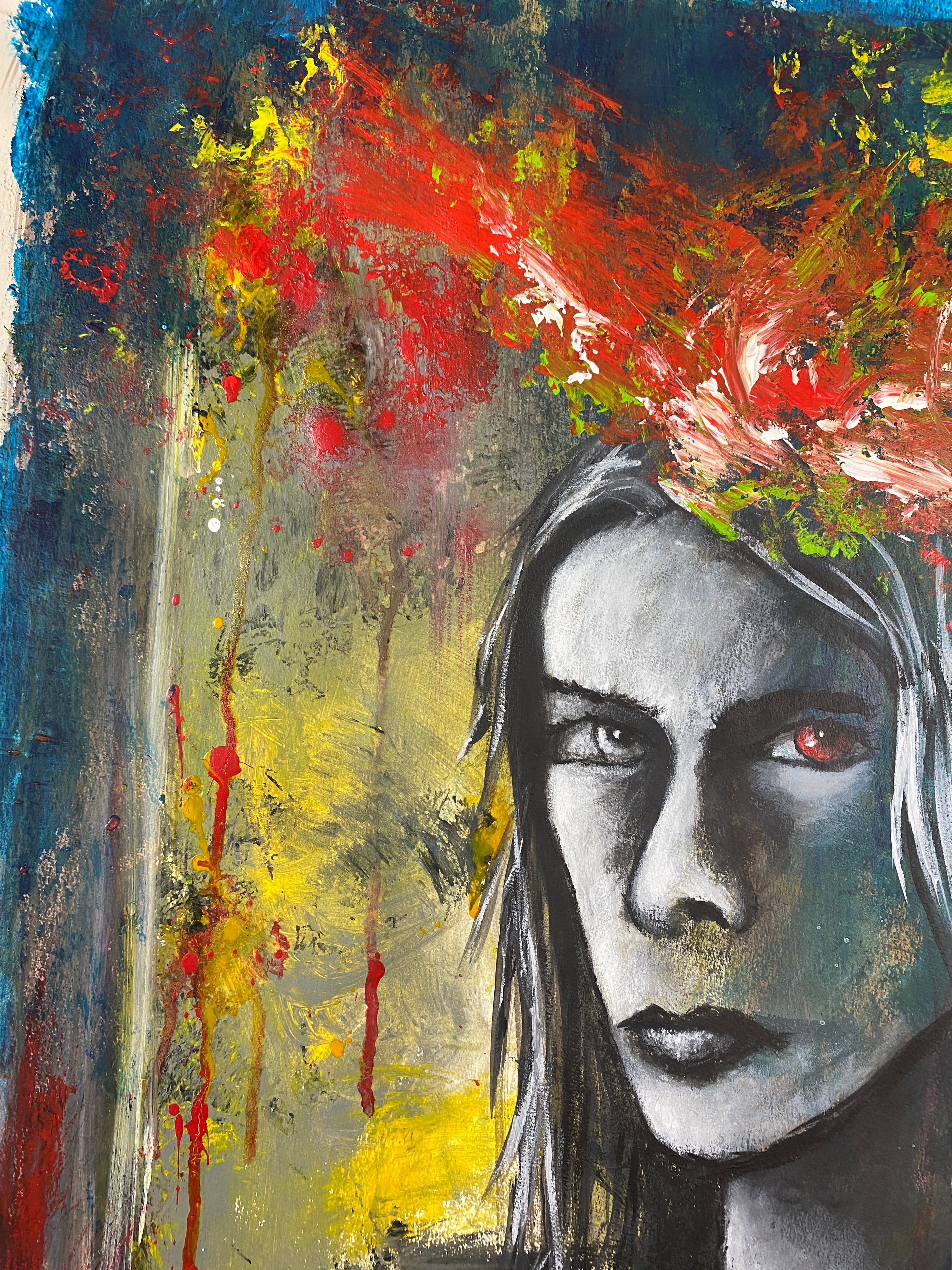 Gemälde - »Beginn der Menschheit«