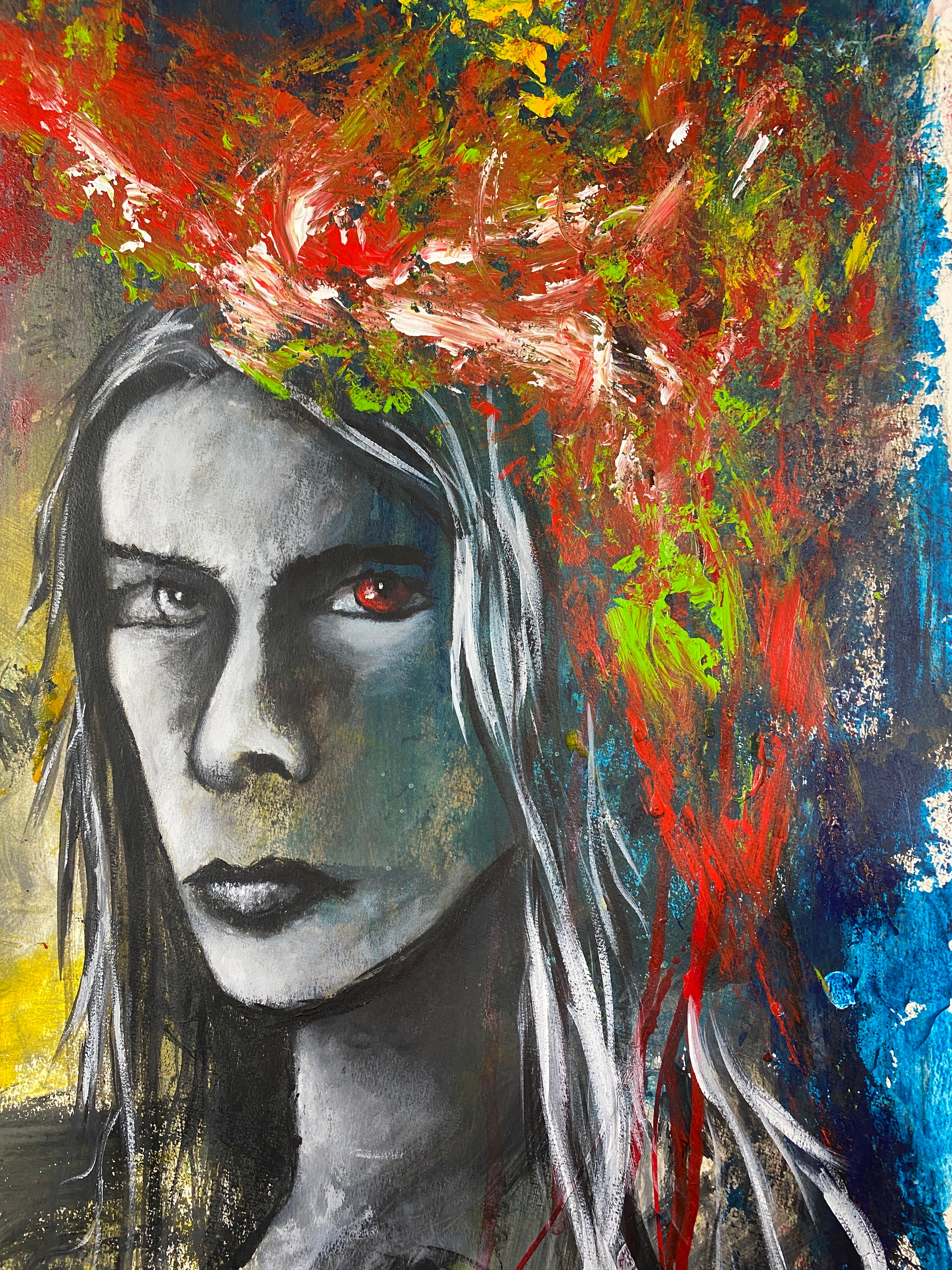 Gemälde - »Beginn der Menschheit«