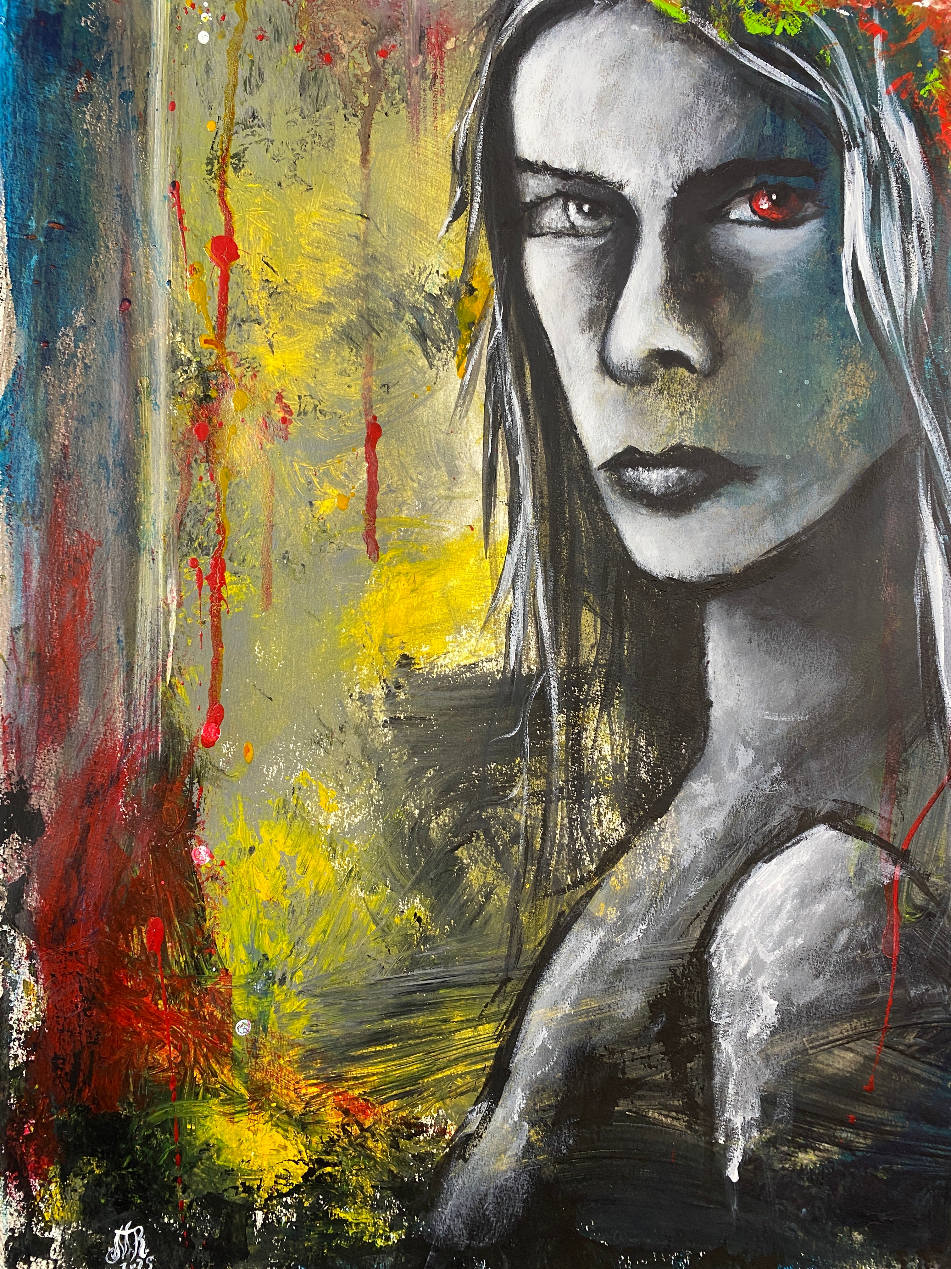 Gemälde - »Beginn der Menschheit«