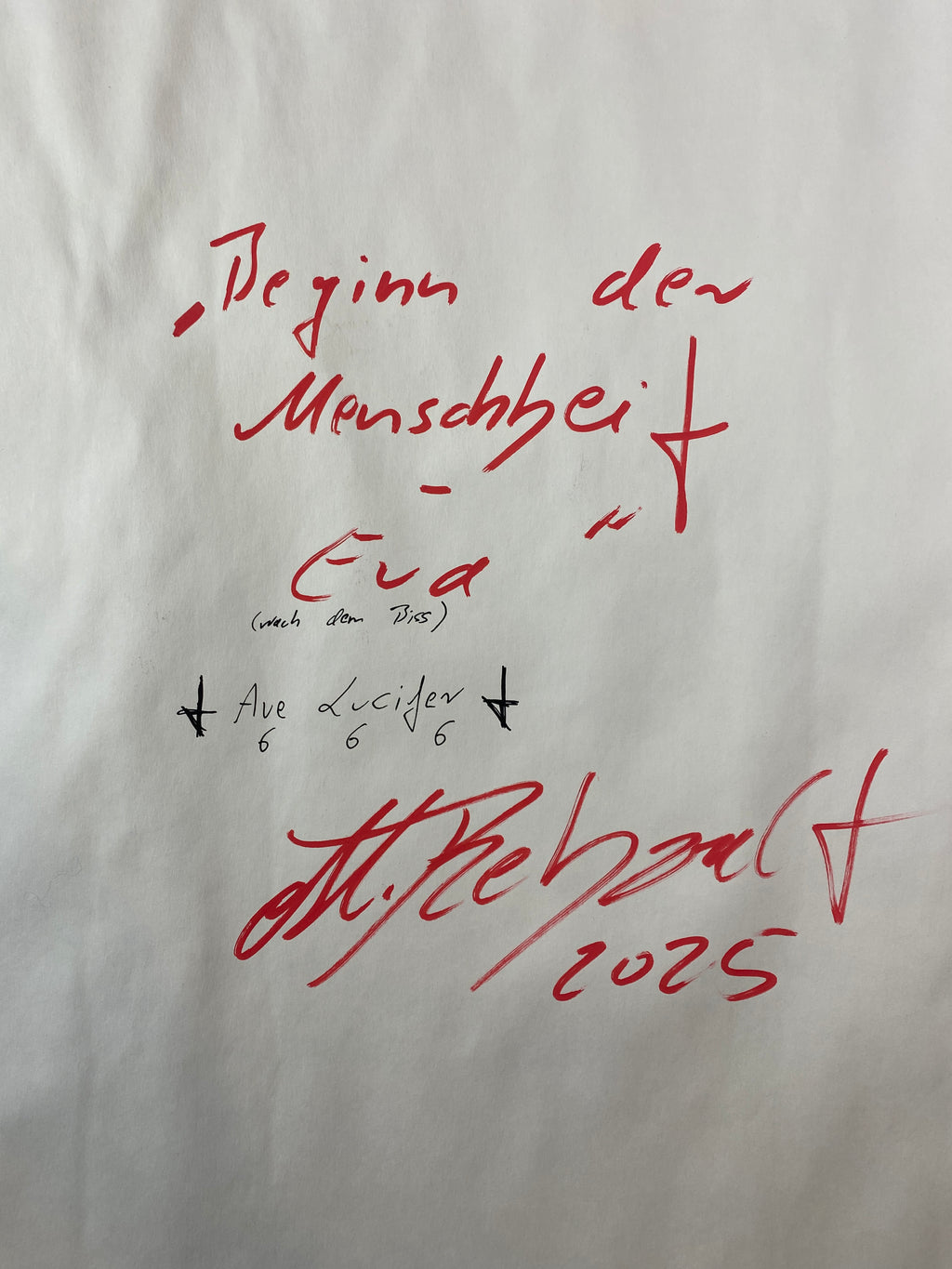 Gemälde - »Beginn der Menschheit«